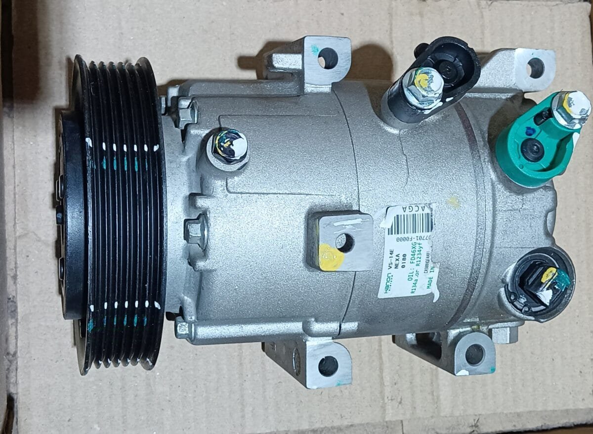 Refurbished compressor, air conditioning for hyundai creta 1st gen, creta 1st gen f/l - 97701f0000 - mobis (hyundai, kia) 2015 2018 petrol 1 Refurbished compressor, air conditioning for hyundai creta 1st gen, creta 1st gen f/l - 97701f0000 - mobis (hyundai, kia) 2015 2018 petrol