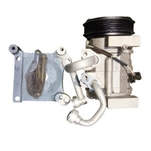 Refurbished AC Compressor Kit for Hyundai i20 Petrol (2009–2013) – with Bracket & Pipe subros